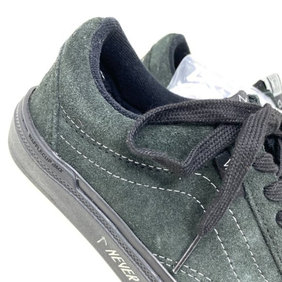 💖MEGA SALE💖VANS Bmx Old Skool Cuff Black Green Suede   Women’s  VN0A5JIPN42 - Picture 11 of 11